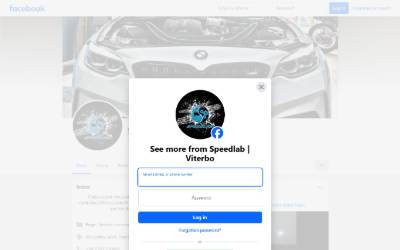 Website preview for Speedlab elaborazioni