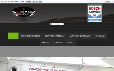 Website preview for Officina Oliva - Mappatura Centraline ECU Service