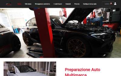 Website preview for ESSE ERRE PERFORMANCE