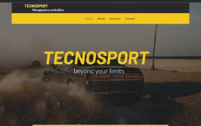 Website preview for Tecnosport - Rimappatura centraline
