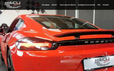 Website preview for Ecu Race di Actis Roberto