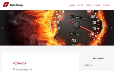 Website preview for DigitalTuning