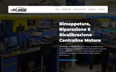 Website preview for ECU SERVICE LAB