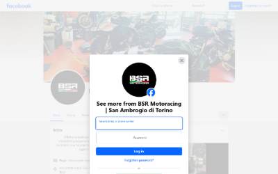 Website preview for BSR motoracing