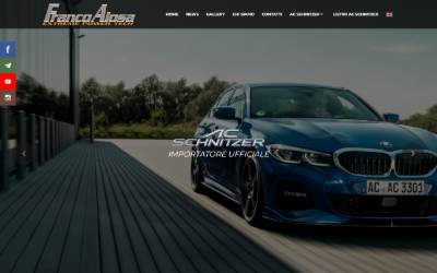 Website preview for Franco Alosa S.R.L.