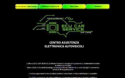 Website preview for ECU CAR SERVICE di Alfredo Ferrante