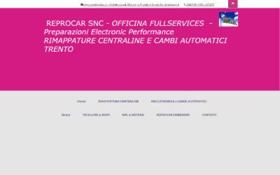 Website preview for RIMAPPATURE CENTRALINE E CAMBI AUTOMATICI REPROCAR