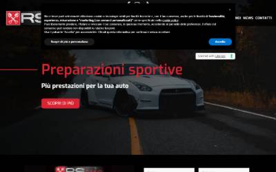 Website preview for Autofficina-gommista RS TUNING S.R.L.