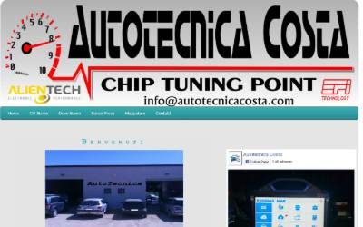 Website preview for AutoTecnica Costa