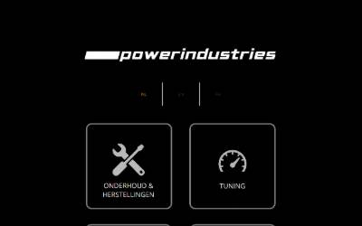 Website preview for Power Industries - Smoutstraat