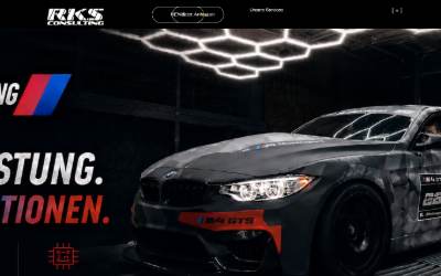 Website preview for RKS Consulting