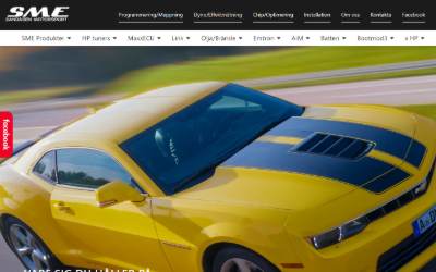 Website preview for Sandåsen Motor & Entreprenad AB