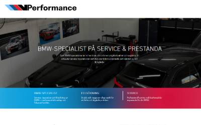 Website preview for VPerformance