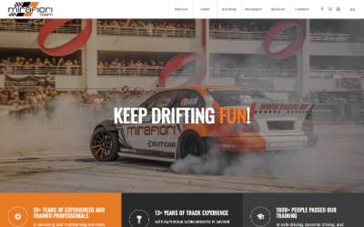 Website preview for Mirafiori Club EOOD