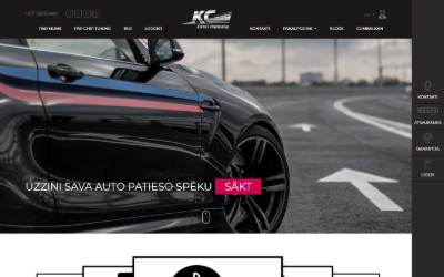Website preview for Kaross chiptuning