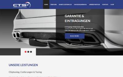 Website preview for CTS-Performance