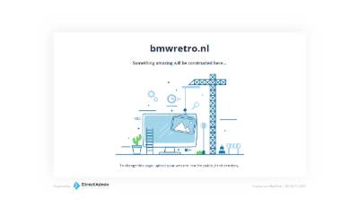 Website preview for BMW Retro