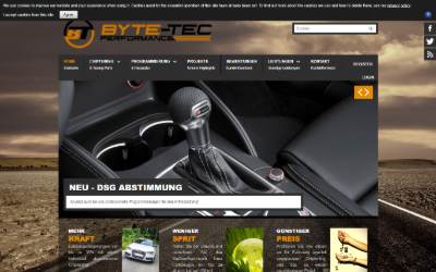 Website preview for Byte-Tec Fahrzeugtechnik