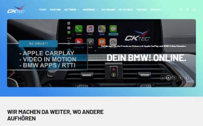 Website preview for CK-TEC Germany