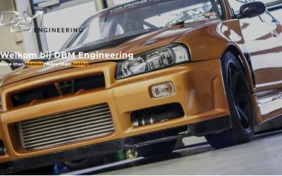 Website preview for DBM Engineering