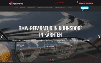 Website preview for Auto Ranch GmbH&CoKG