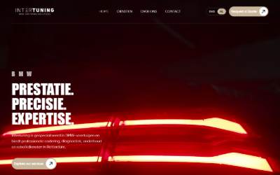 Website preview for Intertuning