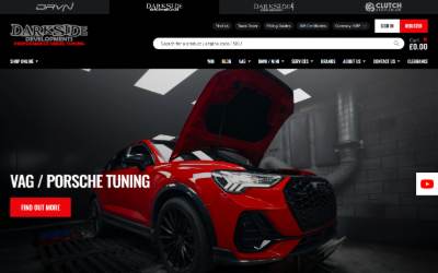 Website preview for Darkside Developments
