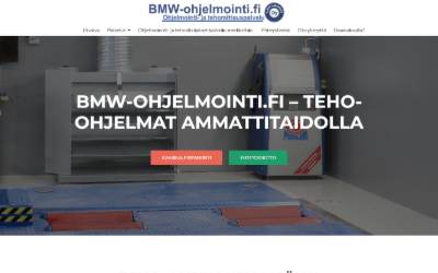 Website preview for Ohjelmointi- ja tehomittauspalvelu Leppänen Oy
