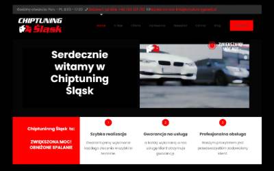 Website preview for Chiptuning Slask