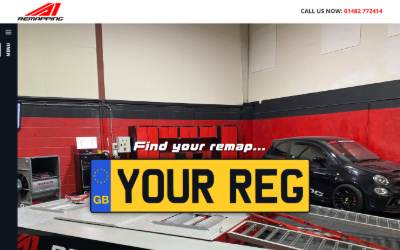 Website preview for A1 Remapping