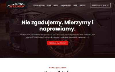 Website preview for Auto-Skrzypek