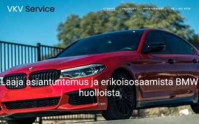 Website preview for VKV Service KY