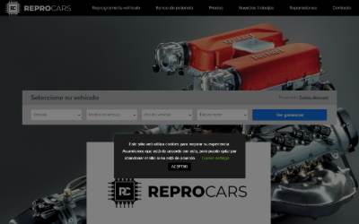 Website preview for Reprocars