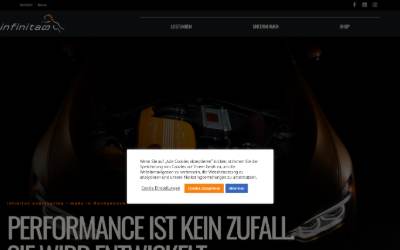 Website preview for infinitas engineering GmbH