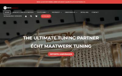 Website preview for BERKPerformance - Oosterhout, Stuifduin