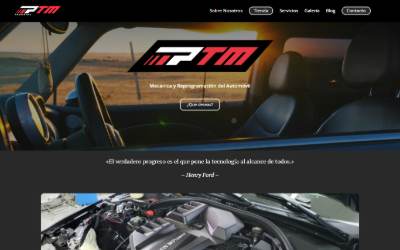 Website preview for PROTARMAC
