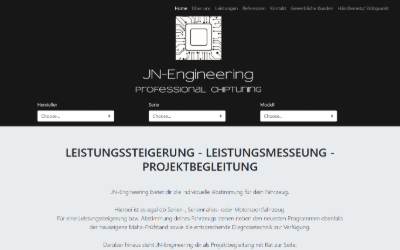 Website preview for JN-Engineering