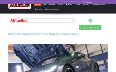 Website preview for MPS-Engineering GBR