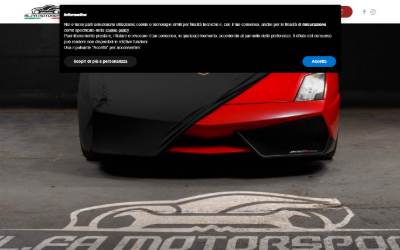 Website preview for AL.FA MOTORSPORT DI CHECCHETTO FABIO & C. S.N.C.