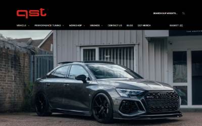 Website preview for QST