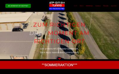 Website preview for ATP-Tuning GmbH
