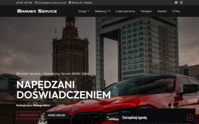 Website preview for Bimmer Service Micha Michalski