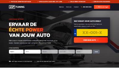 Website preview for AMD IMPRO Automotive