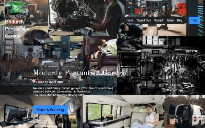Website preview for PDVI Ltd