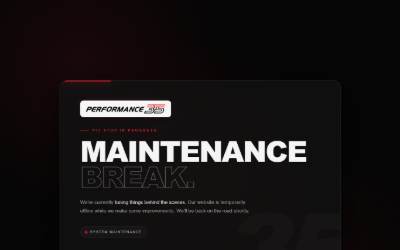 Website preview for Performance 35