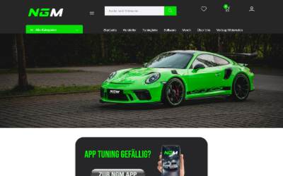 Website preview for Nextgenmotorsport GmbH & Co. KG