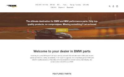 Website preview for TeamRPM