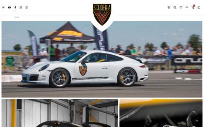 Website preview for Scuderia V GmbH