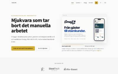 Website preview for Sjoba.fi / Tuned by Sjoba