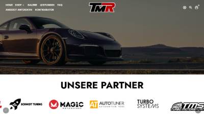 Website preview for TMR GmbH